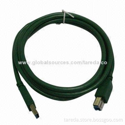 Super Speed AM to BM USB3.0 Cable, Up to 5Gbps Transfer Rate